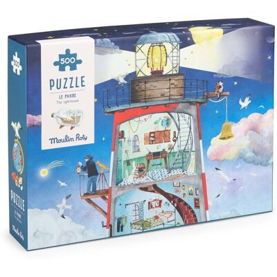 Moulin Roty Puzzle 500 Elem. Latarnia Morska Moulin Roty Puzzle 500 Elem. Latarnia Morska