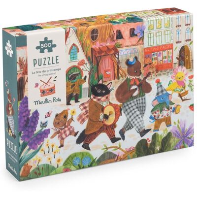 Moulin Roty Puzzle Festyn 500 Elem. Les Minouchkas Moulin Roty Puzzle Festyn 500 Elem. Les Minouchkas