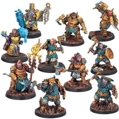 Corvus Belli Mounthaven Action Pack, Warcrow Corvus Belli Mounthaven Action Pack, Warcrow