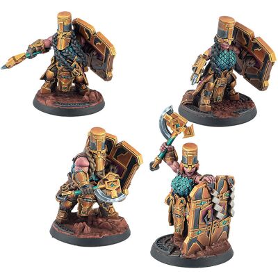 Corvus Belli Mounthaven Hearthguards, Warcrow Corvus Belli Mounthaven Hearthguards, Warcrow