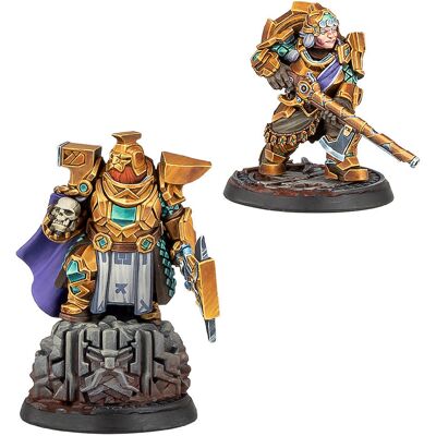 Corvus Belli Mounthaven Officers, Warcrow Corvus Belli Mounthaven Officers, Warcrow