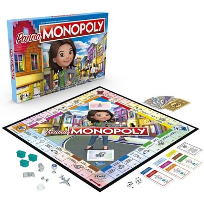Hasbro Ms.Monopoly, Panna Monopoly, E8424, Gra Planszowa Hasbro Ms.Monopoly, Panna Monopoly, E8424, Gra Planszowa
