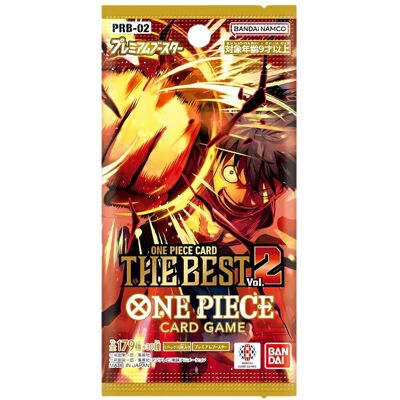 Bandai One Piece Card Game Japan: The Best Vol2 Prb-02 Booster Japoński Bandai One Piece Card Game Japan: The Best Vol2 Prb-02 Booster Japoński