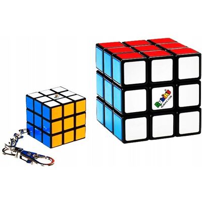 Spin Master Oryginalna Kostka Rubika 3x3x3 Zestaw 3x3 Brelok Cube 3x3 Układanka Logiczna Spin Master Oryginalna Kostka Rubika 3x3x3 Zestaw 3x3 Brelok Cube 3x3 Układanka Logiczna