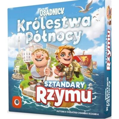 Osadnicy Królestwa Północy Sztandary Rzymu, Gra Towarzyska, Portal Games Osadnicy Królestwa Północy Sztandary Rzymu, Gra Towarzyska, Portal Games