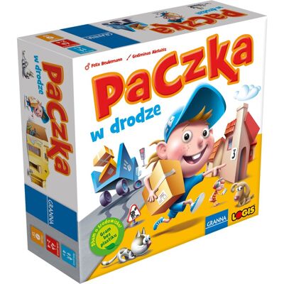 Paczka W Drodze, Gra Planszowa, Granna Paczka W Drodze, Gra Planszowa, Granna
