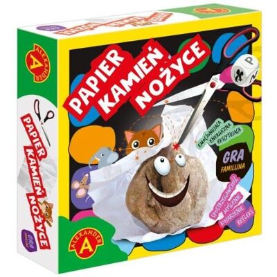 Papier kamień nożyce, gra familijna, Alexander Papier kamień nożyce, gra familijna, Alexander