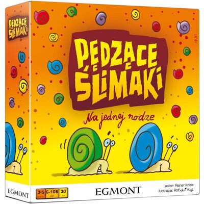 Pędzące Ślimaki, Gra Rodzinna, Egmont Pędzące Ślimaki, Gra Rodzinna, Egmont