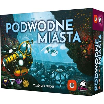 Podwodne Miasta, Gra Towarzyska, Portal Games Podwodne Miasta, Gra Towarzyska, Portal Games