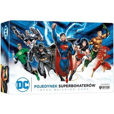 Egmont Batman Flash Wonder Woman Gra karciana budowania talii - Gra karciana Egmont Batman Flash Wonder Woman Gra karciana budowania talii - Gra karciana