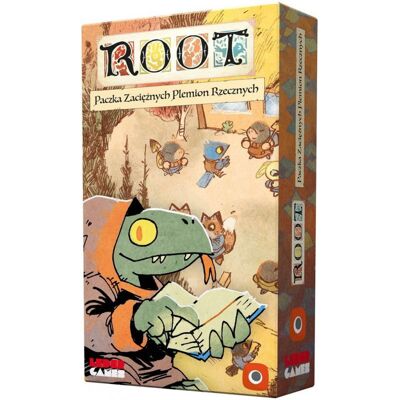 Root: Paczka Zaciężnych Plemion Rzecznych, Gra Planszowa, Portal Games Root: Paczka Zaciężnych Plemion Rzecznych, Gra Planszowa, Portal Games