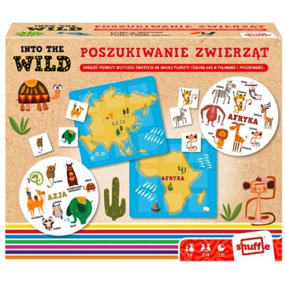 Cartamundi Into the Wild - Poszukiwanie Zwierząt Cartamundi Into the Wild - Poszukiwanie Zwierząt