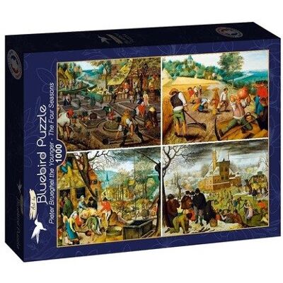 Puzzle Bluebird 1000 elementów Pieter Brueghel młodszy - Cztery pory roku Puzzle Bluebird 1000 elementów Pieter Brueghel młodszy - Cztery pory roku