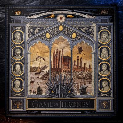 Theory11 Puzzle 1000 Elementów Gra O Tron - Krainy Westeros Z Unikalnym Doświadczeniem Theory11 Puzzle 1000 Elementów Gra O Tron - Krainy Westeros Z Unikalnym Doświadczeniem