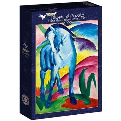 Franz Marc Niebieski koń I - Puzzle Bluebird Franz Marc Niebieski koń I - Puzzle Bluebird