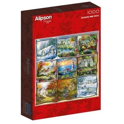 Alipson Puzzle Seasons Nine Patch - Puzzle Alipson Puzzle Seasons Nine Patch - Puzzle