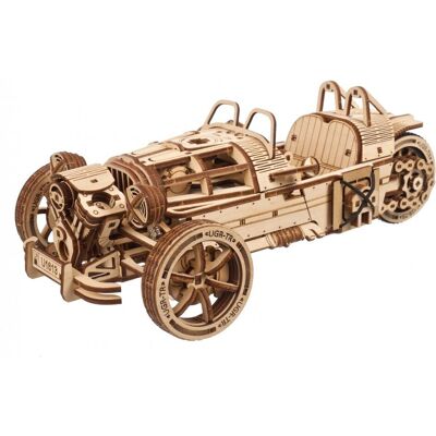 Puzzle 3d Drewniane Trójkołowiec Ugr-S Ugears Puzzle 3d Drewniane Trójkołowiec Ugr-S Ugears