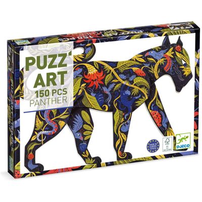Djeco Puzzle artystyczne PANTERA DJ07659 Djeco Puzzle artystyczne PANTERA DJ07659
