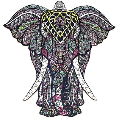 Moments Puzzle Drewniane Antyczny Mamut Xl Moments Puzzle Drewniane Antyczny Mamut Xl