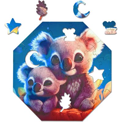Alexander Puzzle drewniane Milliwood - Hi, I'm little – Kylo Koala 29x29 - 46 El. Alexander Puzzle drewniane Milliwood - Hi, I'm little – Kylo Koala 29x29 - 46 El.