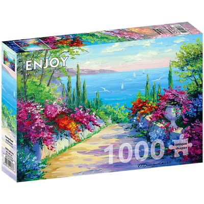 Enjoy Puzzles Słoneczna droga do morza 1000 Elementów Enjoy Puzzles Słoneczna droga do morza 1000 Elementów