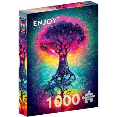 Enjoy Puzzle - Baum des Universums - 1000 Elementów - Puzzle Enjoy Puzzle - Baum des Universums - 1000 Elementów - Puzzle