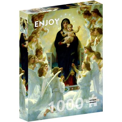Puzzle William Bouguereau Dziewica i Anioł - 1000 Elementów Puzzle William Bouguereau Dziewica i Anioł - 1000 Elementów