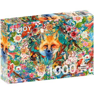 Miss Foxy - Puzzle 1000 - 68 x 48 cm - 1000 elementów - Puzzle Miss Foxy - Puzzle 1000 - 68 x 48 cm - 1000 elementów - Puzzle