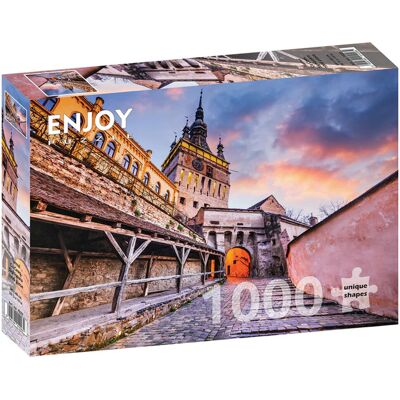 Enjoy Wieża Zegarowa Sighisoara Puzzle 1000 elementów Enjoy Wieża Zegarowa Sighisoara Puzzle 1000 elementów