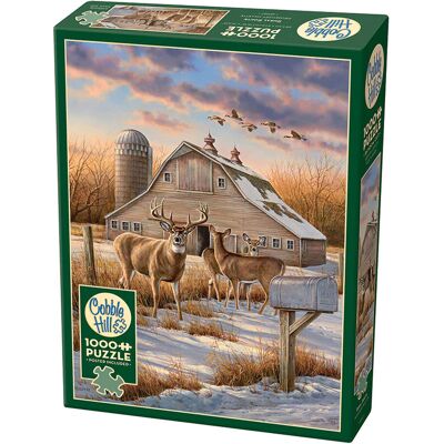 Cobble Hill Puzzle, Wiejski Krajobraz, 1000 El. Cobble Hill Puzzle, Wiejski Krajobraz, 1000 El.