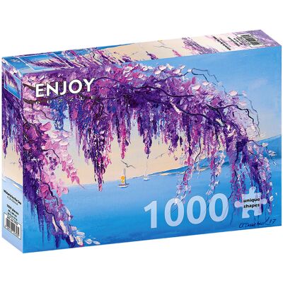 Enjoy Wisteria by the Sea Puzzle 1000 elementów Enjoy Wisteria by the Sea Puzzle 1000 elementów