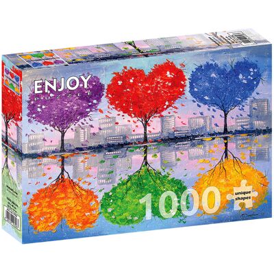 Enjoy Puzzle Miłość Wzajemna - 1000 Elementów Enjoy Puzzle Miłość Wzajemna - 1000 Elementów
