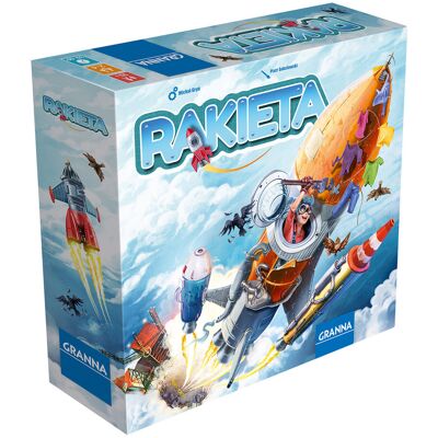 Rakieta, Gra Planszowa, Granna Rakieta, Gra Planszowa, Granna