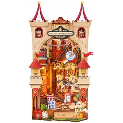 Robotime Puzzle Rolife Fairytale Park Rozrywki Diy Book Nook Tgb17 Robotime Puzzle Rolife Fairytale Park Rozrywki Diy Book Nook Tgb17