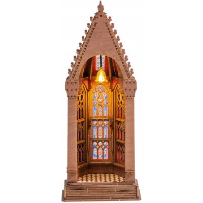 Robotime Rolife Geometric Cathedral Tga03 Drewniany Model 3d Diy Puzzle Led Robotime Rolife Geometric Cathedral Tga03 Drewniany Model 3d Diy Puzzle Led