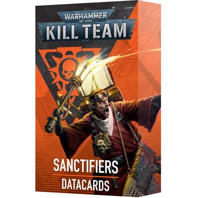 Sanctifiers Datacards, Warhammer 40000 Kill Team, Gra Planszowa, Games Workshop Sanctifiers Datacards, Warhammer 40000 Kill Team, Gra Planszowa, Games Workshop