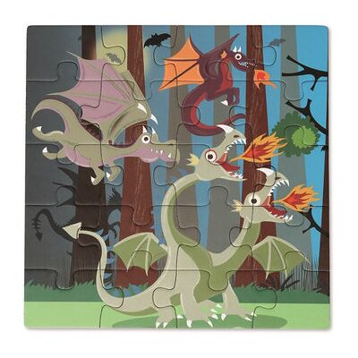 Scratch Europe - Magnetyczna książka z puzzle - Smok - 20 elementów Scratch Europe - Magnetyczna książka z puzzle - Smok - 20 elementów