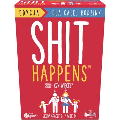 Shit Happens - Parental Shit - Pl, Gra Towarzyska, Goliath Games Shit Happens - Parental Shit - Pl, Gra Towarzyska, Goliath Games