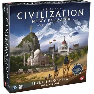 Sid Meier'S Civilization: Nowy Początek Terra Incognita, Gra Planszowa, Galakta Sid Meier'S Civilization: Nowy Początek Terra Incognita, Gra Planszowa, Galakta