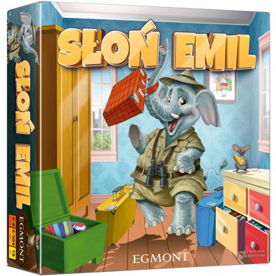 Słoń Emil, Gra Planszowa, Egmont Słoń Emil, Gra Planszowa, Egmont