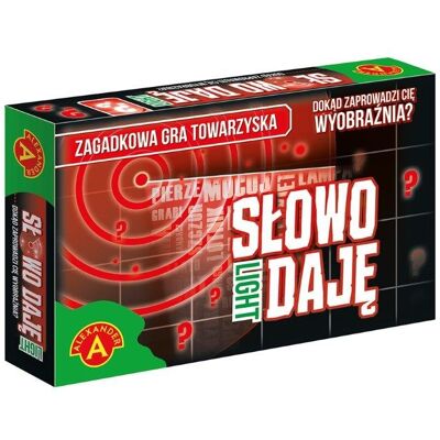 Słowo Daje Light, Gra Planszowa, Alexander Słowo Daje Light, Gra Planszowa, Alexander