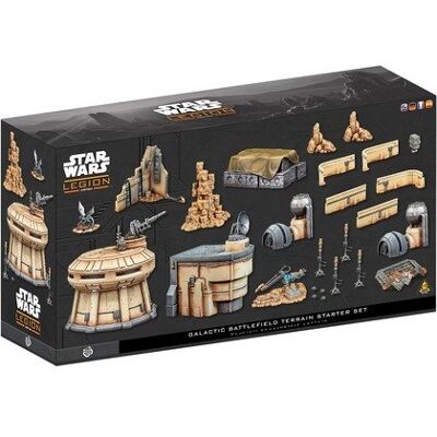 Atomic Star Wars Legion 2.0: Galactic Battlefield Terrain Starter Set Atomic Star Wars Legion 2.0: Galactic Battlefield Terrain Starter Set