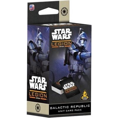 Atomic Star Wars: Legion 2.0 - Galactic Republic - Unit Card Pack Atomic Star Wars: Legion 2.0 - Galactic Republic - Unit Card Pack