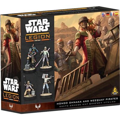 Atomic Star Wars Legion 2.0: Hondo Ohnaka And The Weequay Pirates Atomic Star Wars Legion 2.0: Hondo Ohnaka And The Weequay Pirates