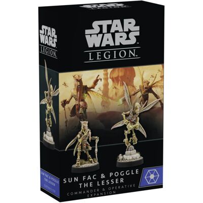 Star Wars Legion: Sun Fac And Poggle The Lesser, Gra Planszowa, Fantasy Flight Games Star Wars Legion: Sun Fac And Poggle The Lesser, Gra Planszowa, Fantasy Flight Games