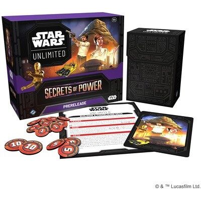 Fantasy Flight Games Star Wars: Unlimited Card Game - Secrets Of Power - Prerelease Fantasy Flight Games Star Wars: Unlimited Card Game - Secrets Of Power - Prerelease