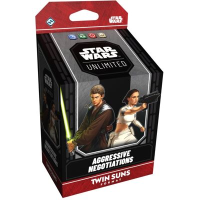 ASMODEE Star Wars: Unlimited Card Game - Twin Suns Format - Anakin and Padme ASMODEE Star Wars: Unlimited Card Game - Twin Suns Format - Anakin and Padme