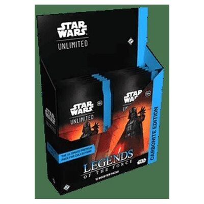 Fantasy Flight Games Star Wars Unlimited Legends Of The Force Carbonite Edition Booster Box Fantasy Flight Games Star Wars Unlimited Legends Of The Force Carbonite Edition Booster Box