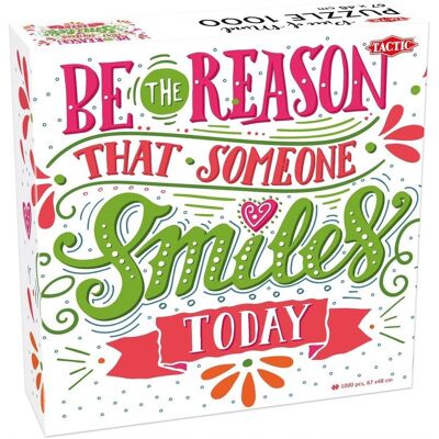 Tactic, Puzzle, Be The Reason That Someone Smiles, 1000 El. Tactic, Puzzle, Be The Reason That Someone Smiles, 1000 El.