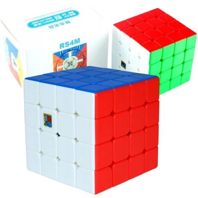 Marka Moyu Rs4 M 4x4 Puzzle Kostka - Speedcubing Marka Moyu Rs4 M 4x4 Puzzle Kostka - Speedcubing